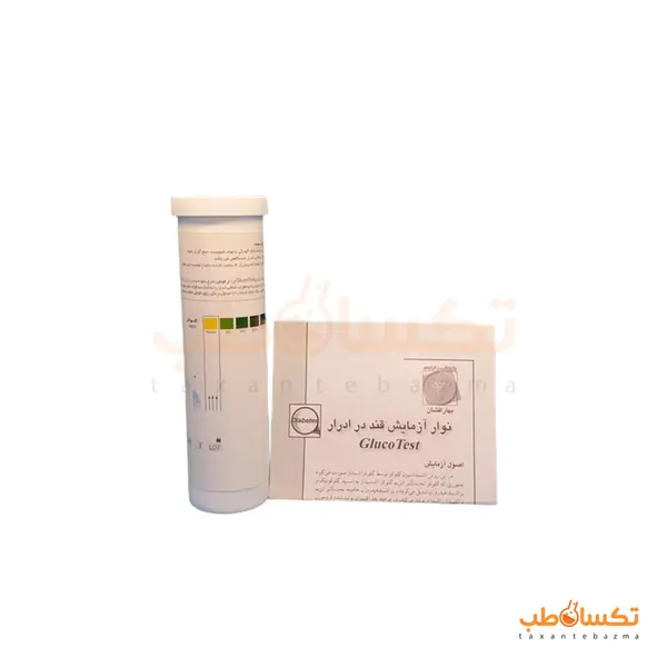 نوار ادرار گلوکز 110 تستی بهارافشان